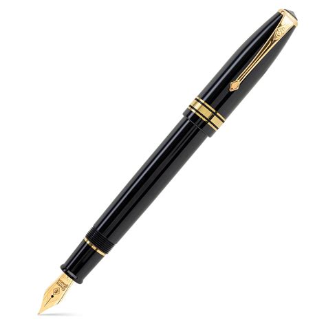 Conway Stewart Series 100 Classic Black Fountain Pen - Elegant Writing Companion | Conway Stewart