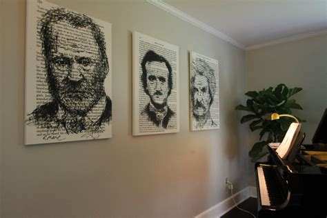 Rick Bragg Pen and Ink Portrait With Text From Ava's Man - Etsy