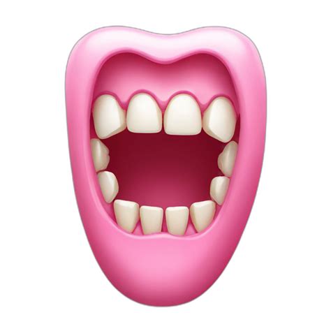 Sassy face with teeth | AI Emoji Generator