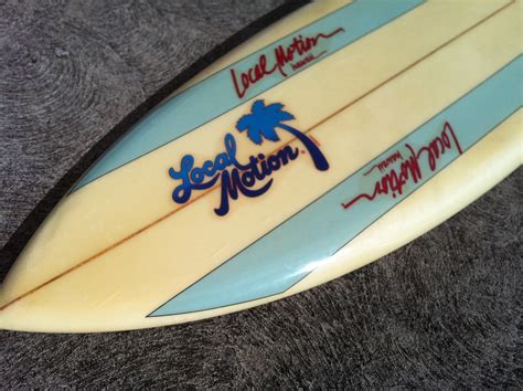 VINTAGE HAWAIIAN SURFBOARDS: Local Motion