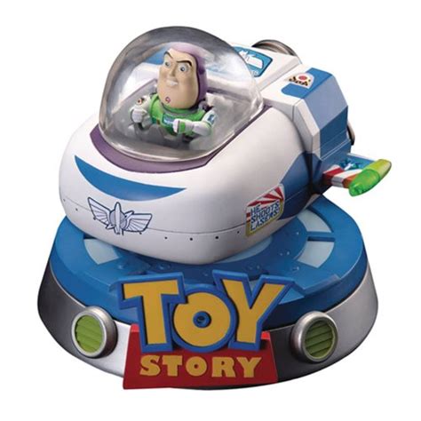 Toy Story Buzz Lightyear Floating Spaceship Egg Attack #032 Statue ...