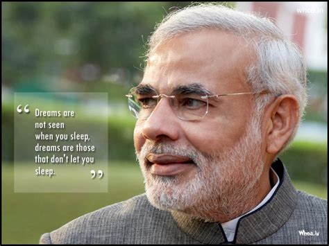 Narendra Modi Quotes On A Dream