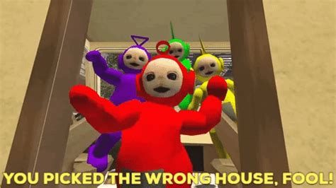 Smg4 Teletubbies GIF - Smg4 Teletubbies You picked the wrong house fool ...