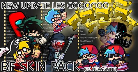 ULTRA MASSIVE BF SKIN-PACK v1.7 (417 SKINS!) [Friday Night Funkin'] [Mods]