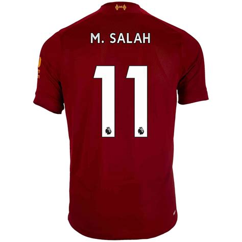 2019/20 Kids New Balance Mohamed Salah Liverpool Home Jersey - SoccerPro