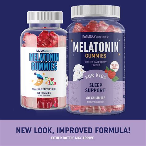 Kids Melatonin Gummies – mavnutrition