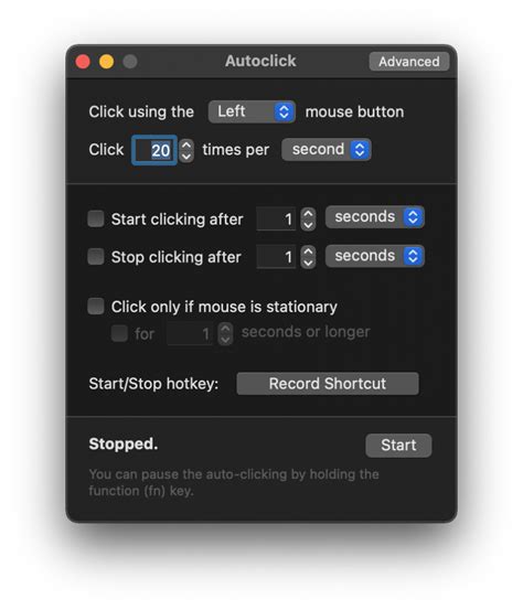 Auto Clicker Mac