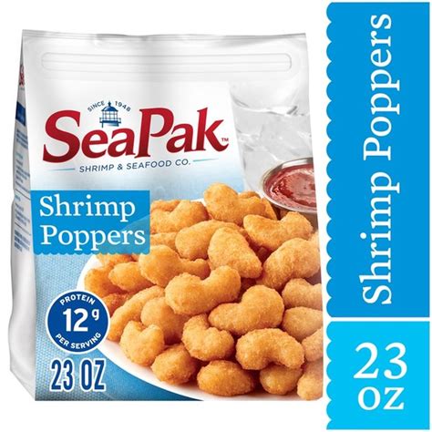 SeaPak Shrimp & Seafood Co. Shrimp Poppers (1.44 lb) - Instacart