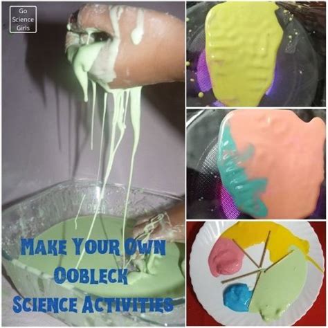 How to Make Oobleck (A Perfect Non Newtonian Fluid) | Science experiments for preschoolers, How ...