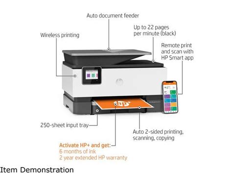 HP OfficeJet Pro 9015e All-in-One Wireless Color Printer, with bonus 6 months free Instant Ink ...