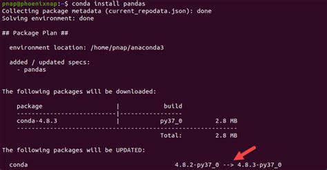 Conda install package without dependencies - lokasinchoices