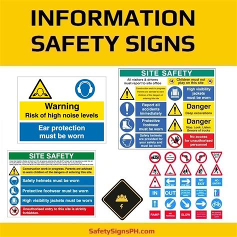 Safety Information Signs - SafetySignsPH.com Philippines