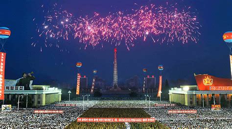 North Korea celebrates its first ICBM missile test with fireworks and dancing -- Puppet Masters ...