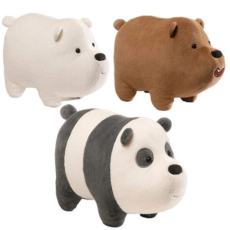 We Bare Bears Merch (Ice Bear Plush Will Protect You!) - DigiNo