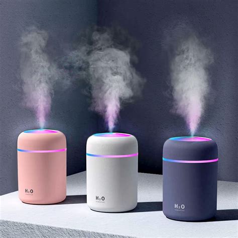 300ml Portable USB LED Humidifier/Diffuser - Trendlio