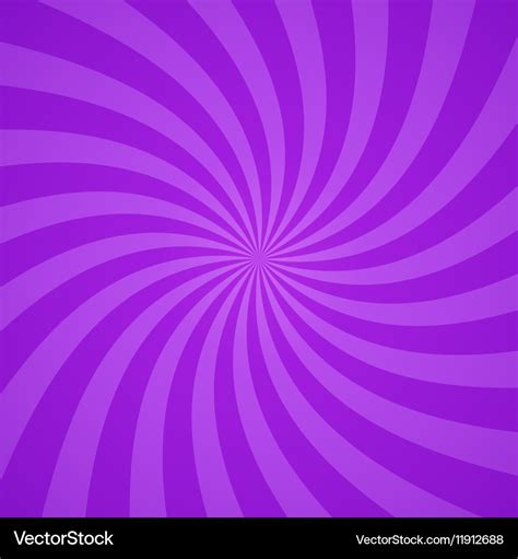 Swirling radial purple pattern background Vector Image