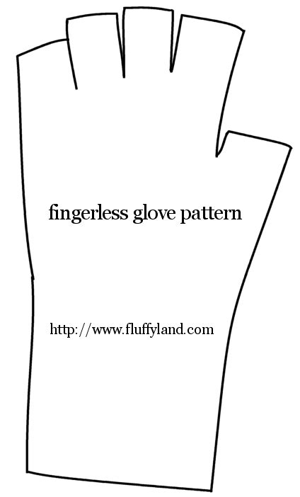 a chilly day for typing away: fingerless fleece gloves diy – Fluffyland Craft & Sewing Blog