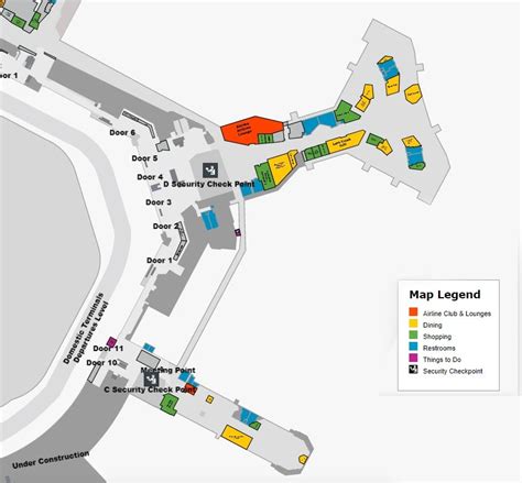 Terminal 2 San Francisco International Airport SFO | Gate map