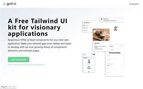 10 Best & Free Tailwind UI Kits and Components - Super Dev Resources