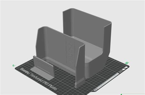 Free STL file Poop/purge bucket for Bambu Lab A1 mini 🪣・Template to ...