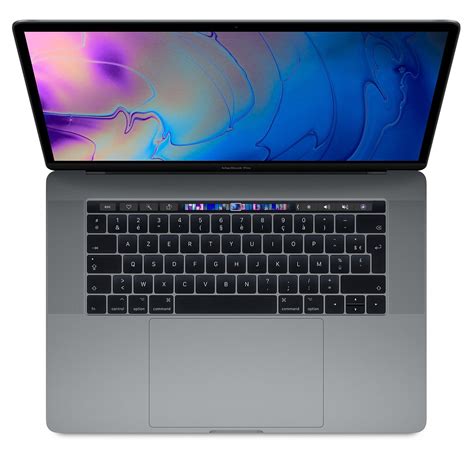 MacBook Pro Reconditionné Retina 15,4” Touch Bar 256 Go – Gris Sideral ...