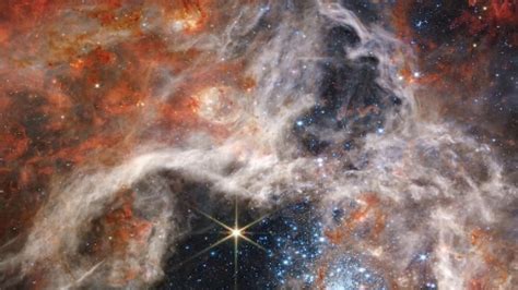 NASA's James Webb Telescope Captures Magical Image of Tarantula Nebula Near Milky Way