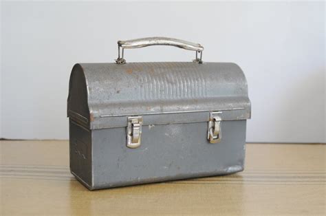 Items similar to Vintage - Metal Lunch Box on Etsy