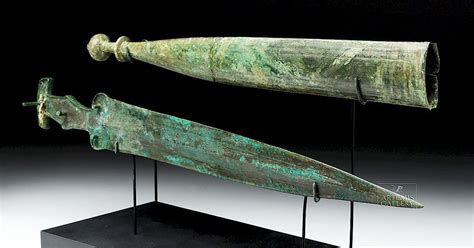 Etruscan bronze sword with scabbard, 900-700 BC.from Artemis Gallery ...