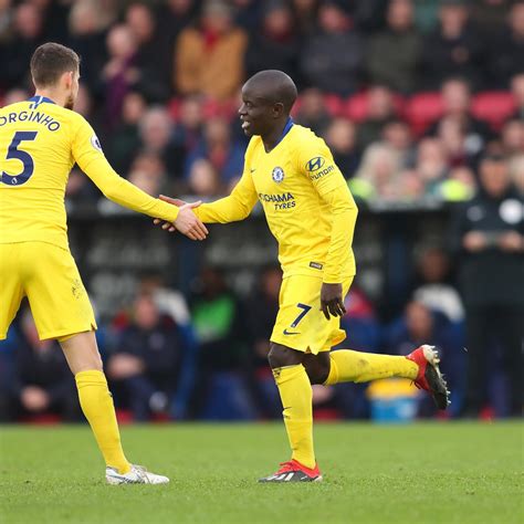 N'Golo Kante Goal Sees Chelsea Past Crystal Palace in Premier League ...