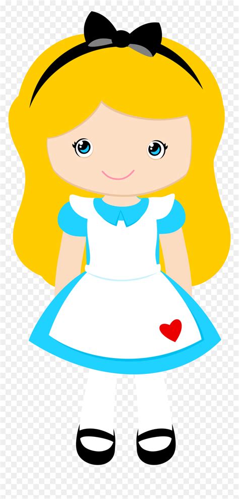 Clip Art Alice Cute Png - Alice In Wonderland Cute Png, Transparent Png - vhv