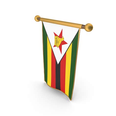 Zimbabwe Country Hanging Flag Design PNG Images & PSDs for Download | PixelSquid - S122196525