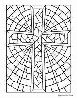 Coloring Pictures Of The Cross sketch template