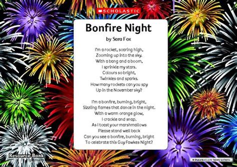 Bonfire night | Bonfire night, Bonfire night poem, Bonfire night story