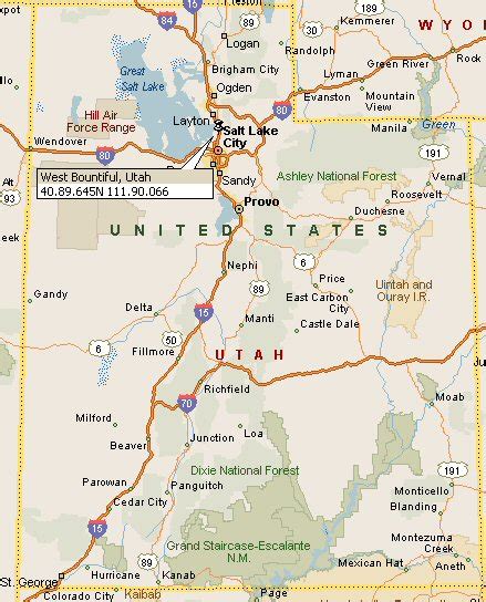 West Bountiful, Utah Map 4