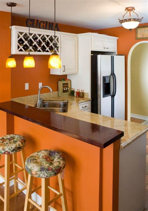 Orange Kitchen Paint Ideas - TheBestWoodFurniture.com