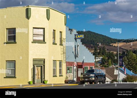 Washington, Tekoa, historic downtown Stock Photo - Alamy