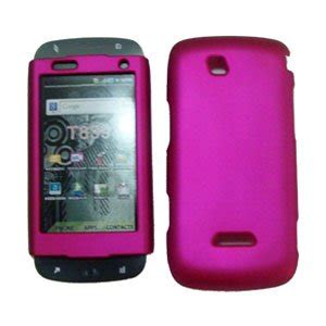 Amazon.com: Hot Pink Rubberized Protector Case for Samsung Sidekick 4G T839: Cell Phones ...