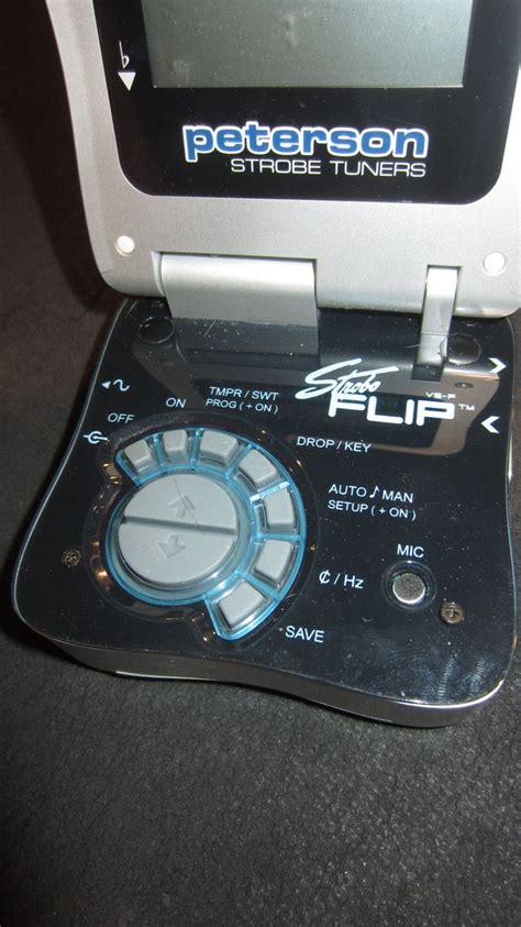 2008 Peterson Strobo Flip Strobe Tuner Grey > Effects | Rivington Guitars