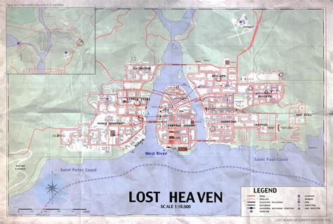 Original Mafia 1 Lost Heaven Map. Found it in an old HDD. Slightly different from the remake ...