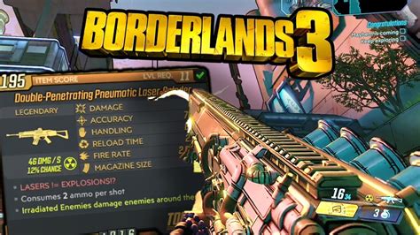 Borderlands 3: NEW LEGENDARY WEAPONS GAMEPLAY! - YouTube