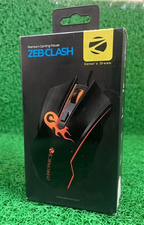 Zebronics Zeb-Clash Gaming Mouse at Rs 500/box | Zebronics Mouse in Pune | ID: 2852605749988