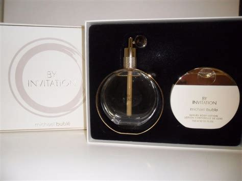 BY INVITATION Michael Buble Perfume Gift Set 3.4oz EDP & 5.1oz Body ...