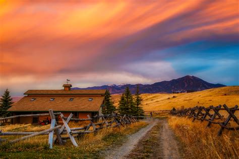 Gallatin Valley Sunset