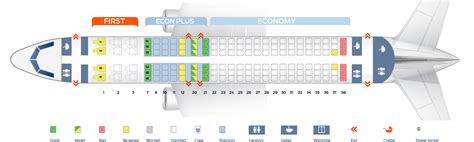 United A320 Seat Map - Airportix