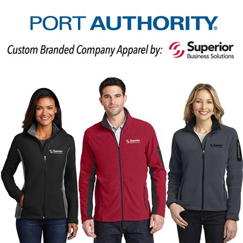 Port Authority Custom Jackets & Vests Fleecewear - Superior Business ...