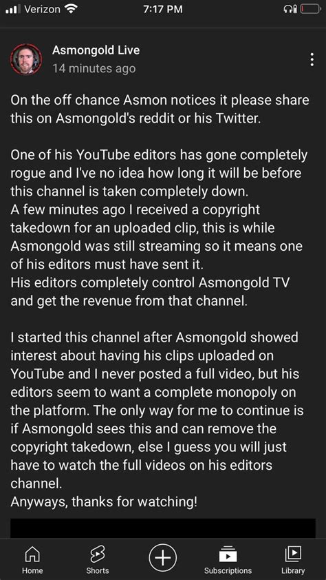 Asmongold live YouTube channel : r/Asmongold