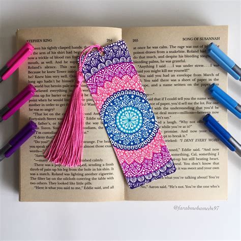 Pin on Mandala bookmark