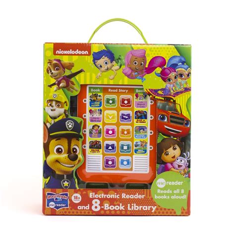 Nick Jr. - Paw Patrol, Bubble Guppies, and more! Me Reader Electronic Reader 8-Book Library - PI ...