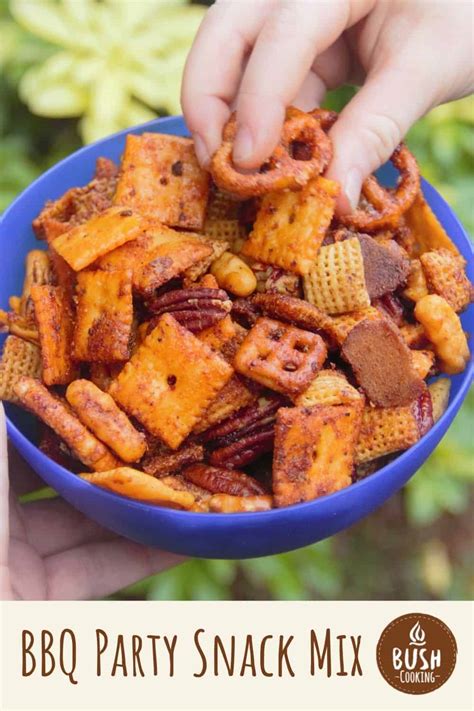 Barbecue Party Snack Mix | Bush Cooking