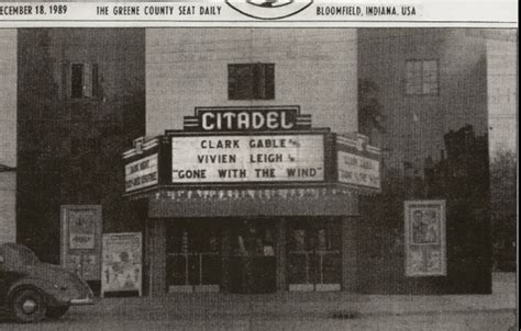 Citadel Theatre in Bloomfield, IN - Cinema Treasures